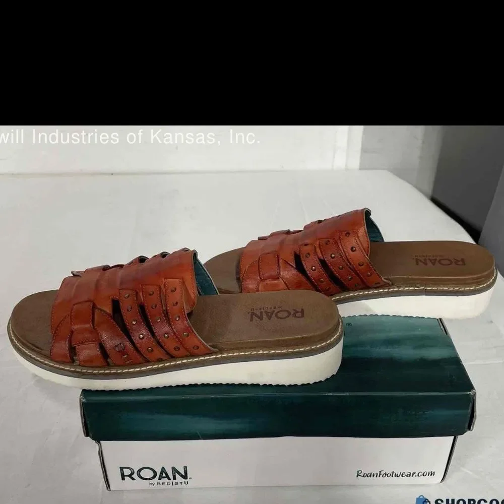 BED STU ROAN Pine Monarch Hd Tml Slide Sandals Shoes New Women's 11 BED/STU